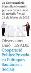 ampliació 3a convocatoria observatori Unió Esade