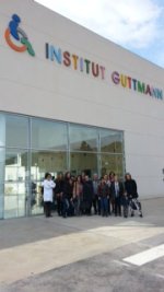 Alumnes postgrau visiten Institutt Guttmann