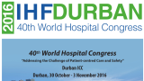 La Unió organitzarà una sessió en el marc del 40th World Hospital Congress