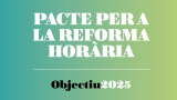 La Unió signa el Pacte per la Reforma Horària promogut per la Generalitat de Catalunya