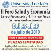 II Foro Salud y Economía Jaén