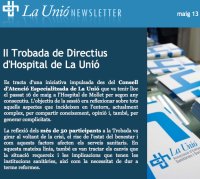 newsletter trobada directius hospital