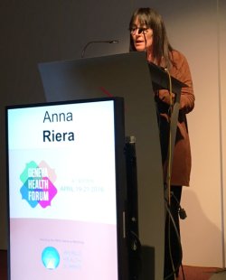 Geneva Health Forum 2016, Anna Riera