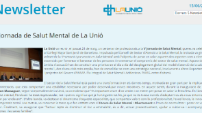 Disponible la newsletter de la V Jornada de Salut Mental