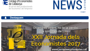 Newsletter del Col·legi d'Economistes de Catalunya