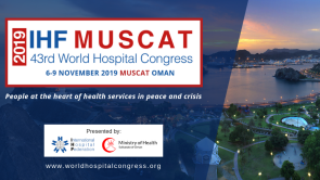 Disponibles les entrades anticipades per al 43è Congrés Mundial d'Hospitals