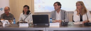 Antoni Trilla, Mireia Jané, Adriana castro, Lluís Guilera, jornada Ebola