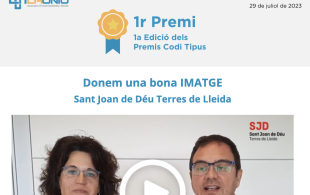 1r Premi. Donem una bona IMATGE - Sant Joan de Déu Terres de Lleida 