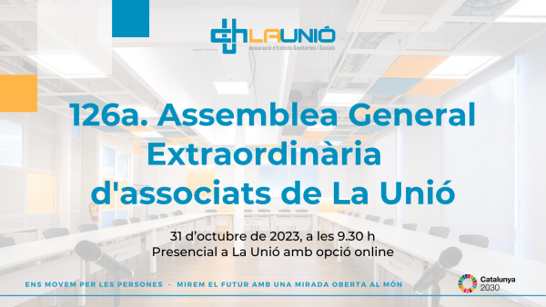 Baner 126a Assemblea General Extraordinària, 31 d\'octubre