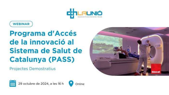 Programa d’Adopció de la Innovació al Sistema de Salut (PASS): Projectes Demostratius