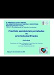 Taula 2: Prioritats assistencials percebudes versus prioritats planificades. Emilio Rojo