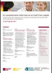 programa jornada consentiment informat en el Codi Civil català