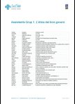 Grup 1 - III Jornada Associativa