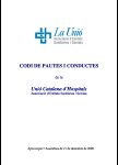 Codi de pautes i conductes de La Unió