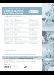 Calendari Programa Executiu d'Emprenedoria Sanitària i Social