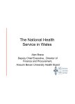 Successfully selling into NHS Wales - The National Health Service in Wales